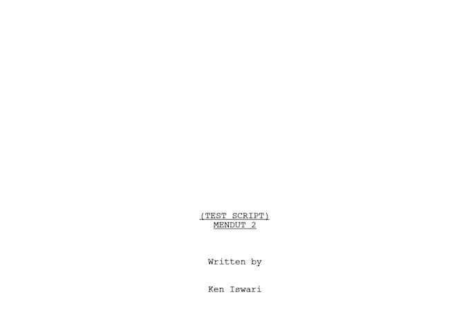 write you a film script